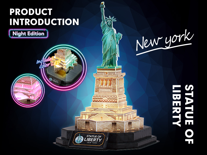 Statue of Liberty Night Edition  L536h