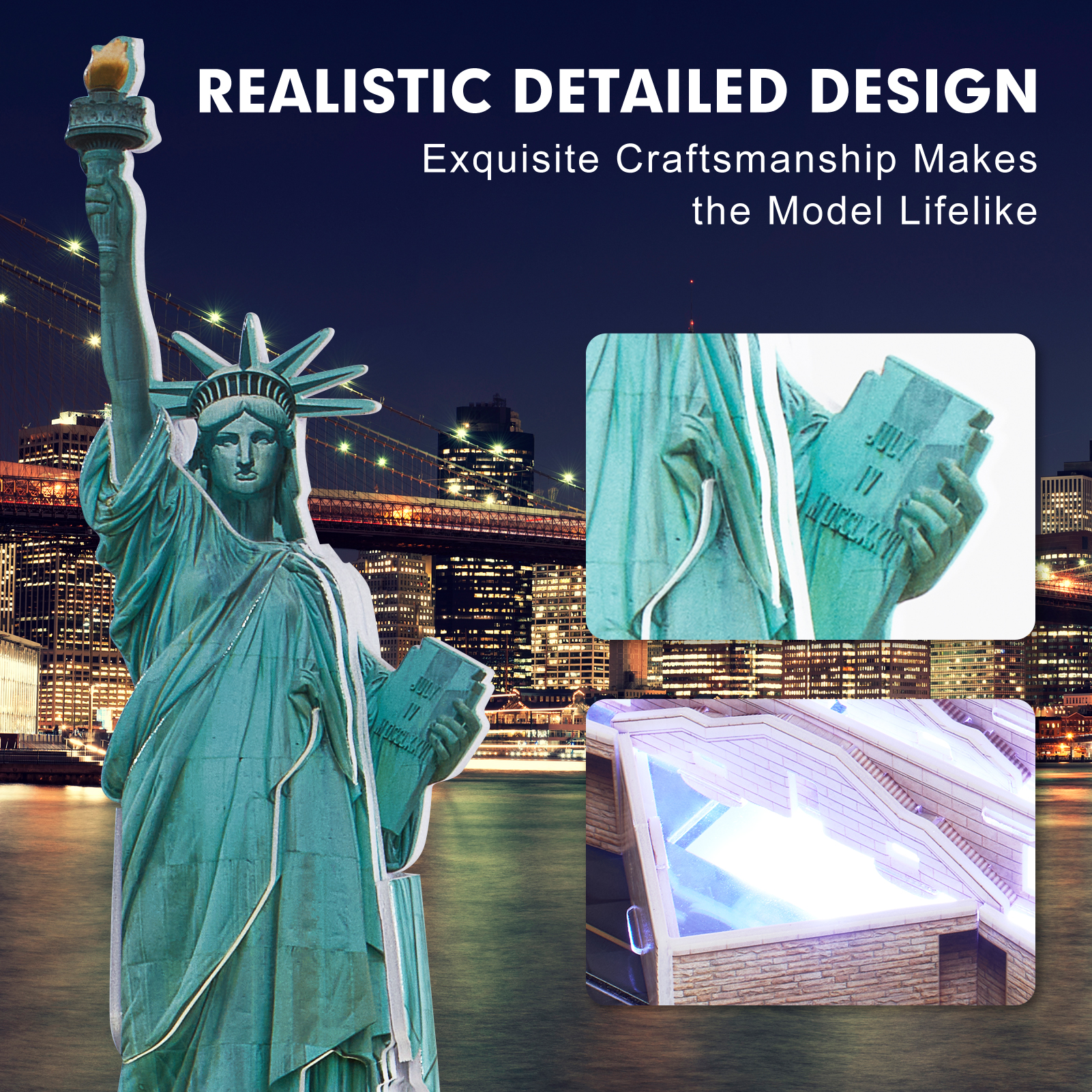 Statue of Liberty Night Edition  L536h