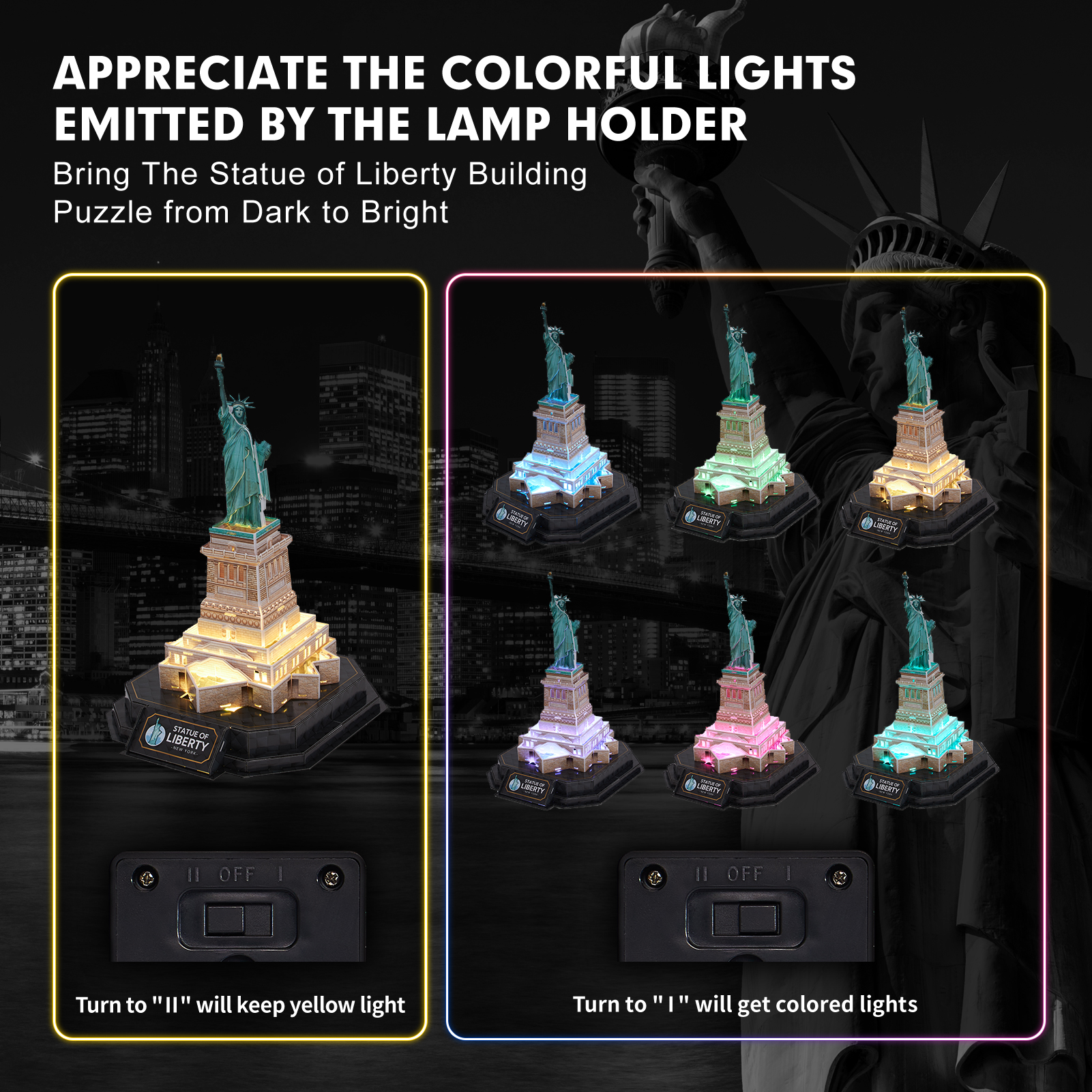 Statue of Liberty Night Edition  L536h