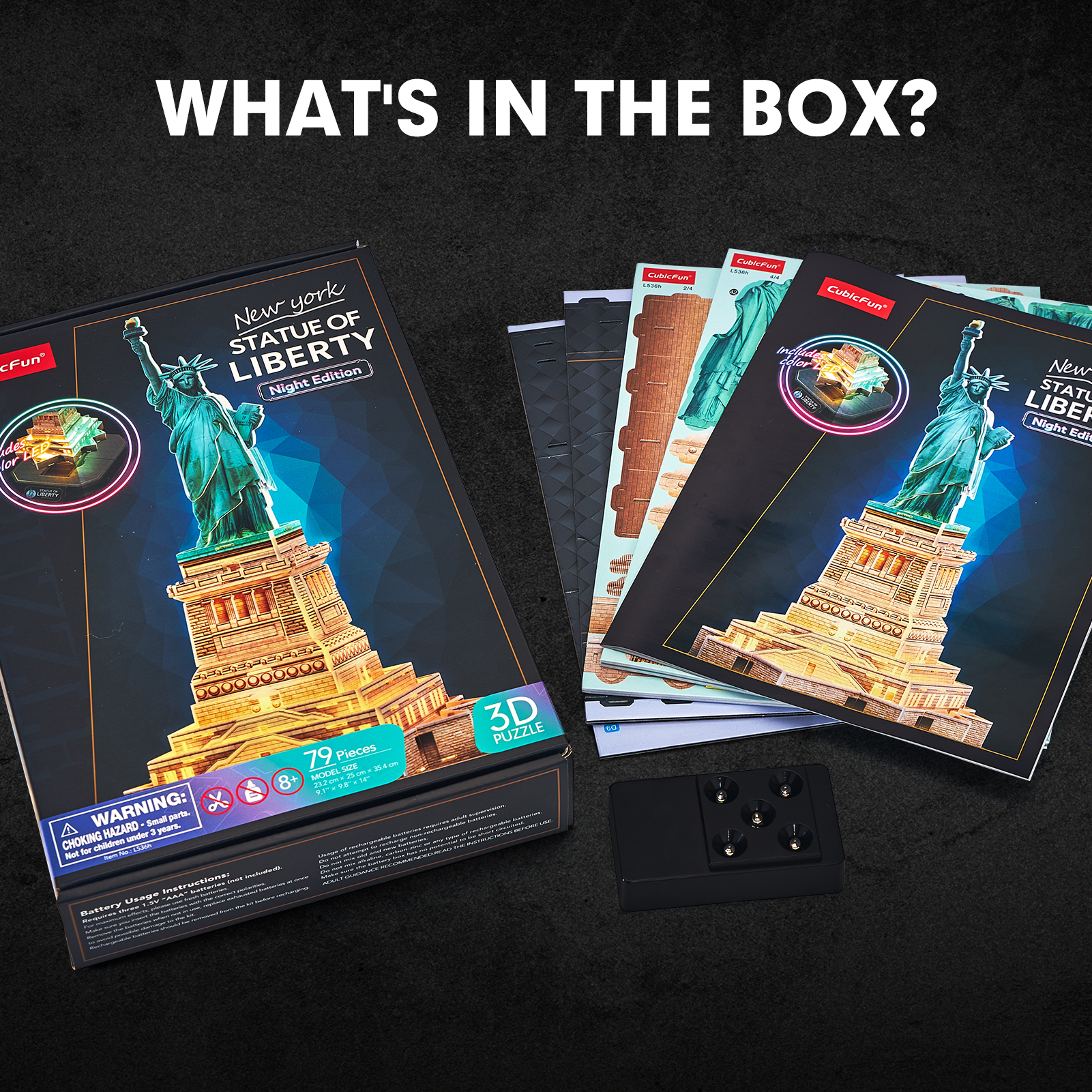 Statue of Liberty Night Edition  L536h