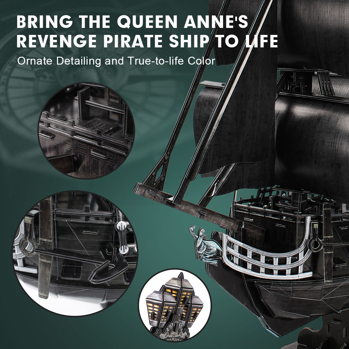 The Queen Anne's Revenge Black Edition  T4018h