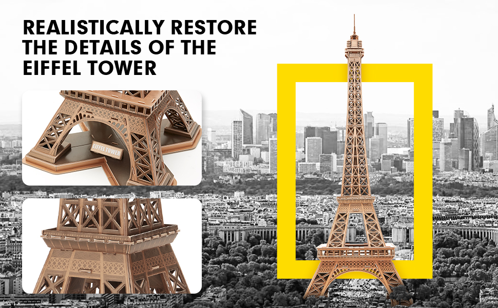 NatGeo Eiffel Tower NatGeo Eiffel Tower DS0998h