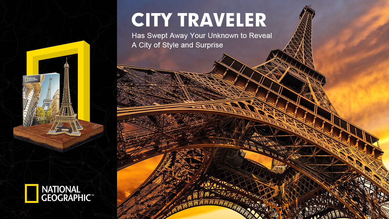 NatGeo Eiffel Tower NatGeo Eiffel Tower DS0998h