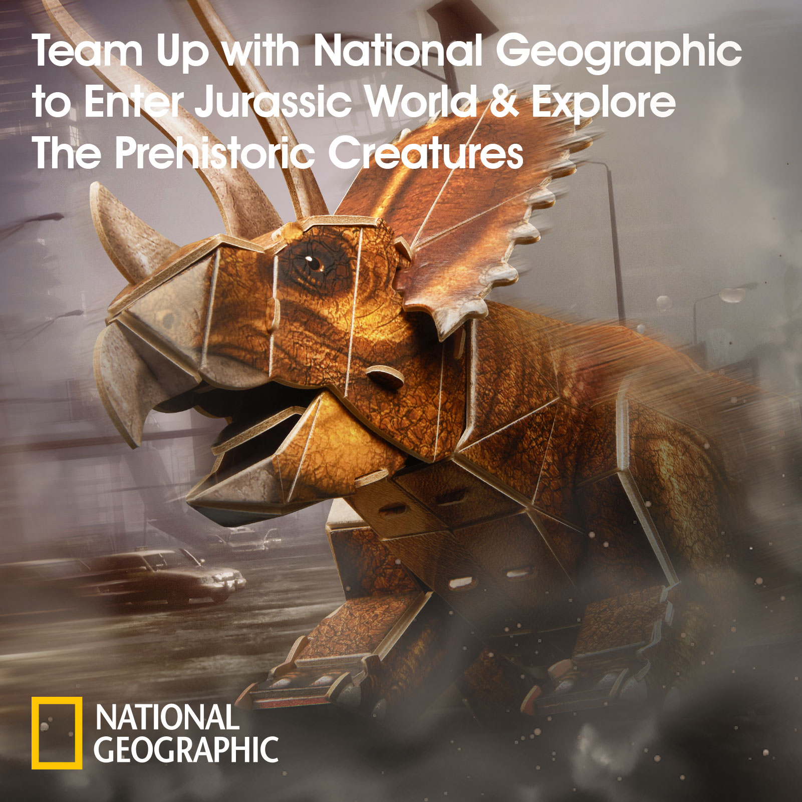 NatGeo Triceratops DS1052