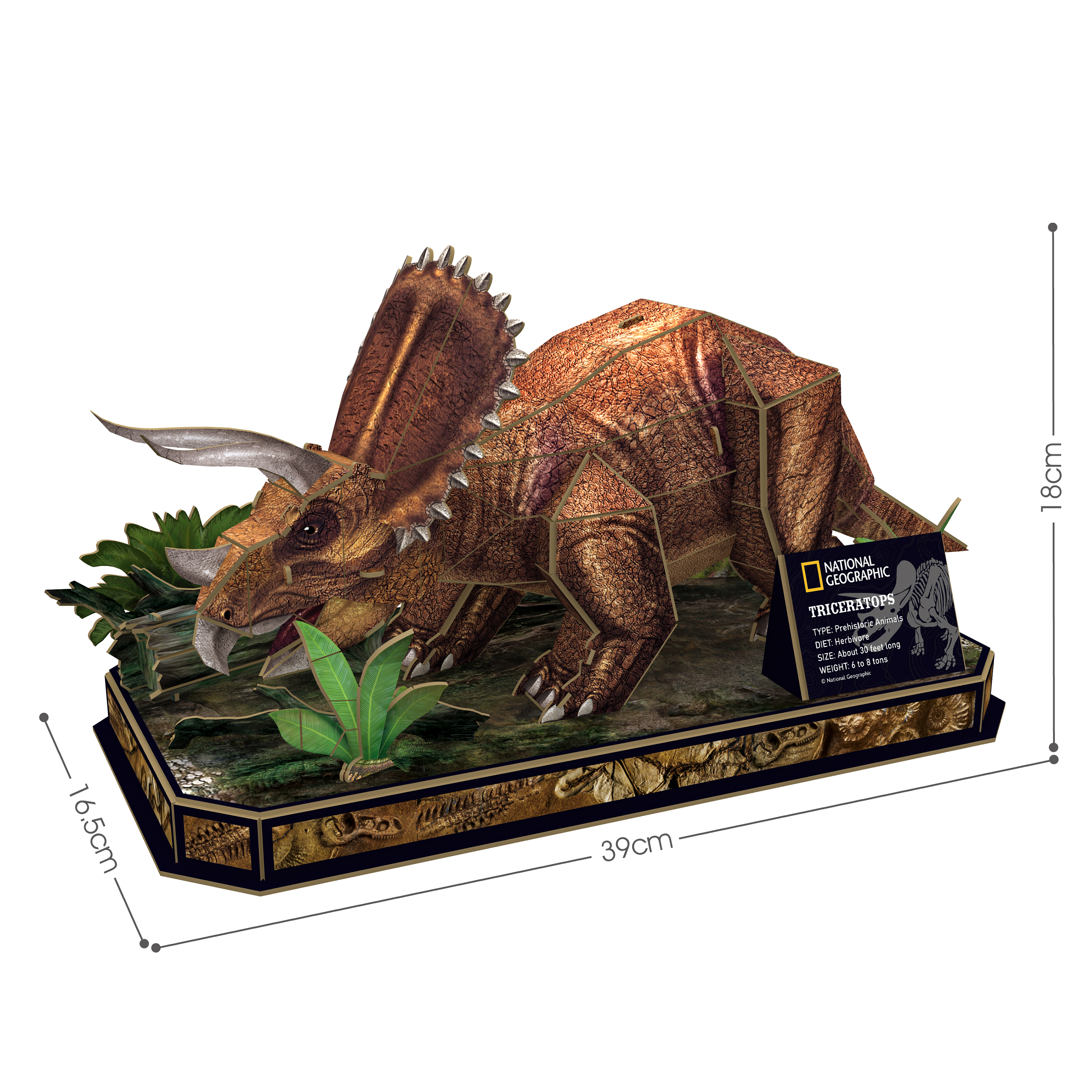 NatGeo Triceratops DS1052