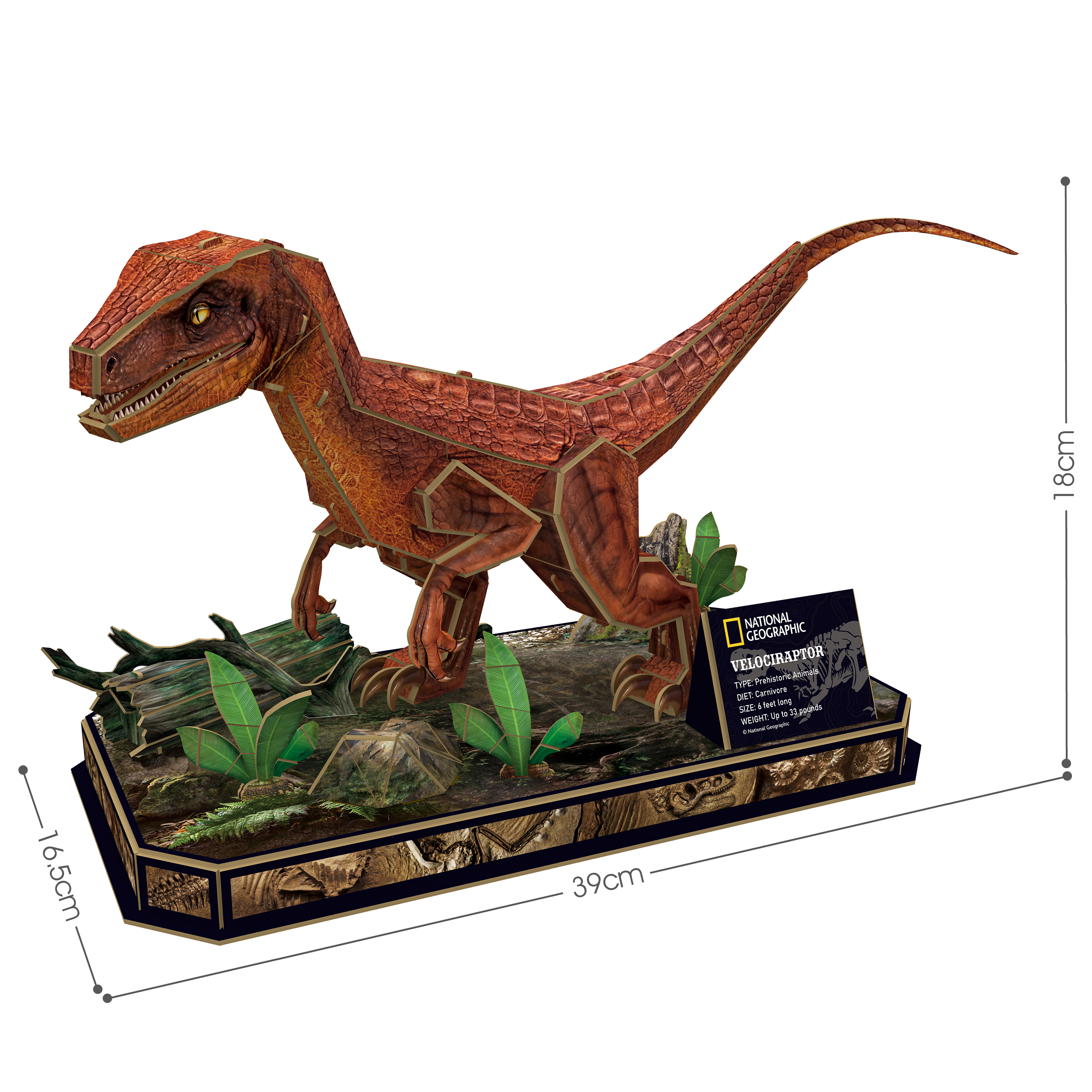 NatGeo Velociraptor DS1053h