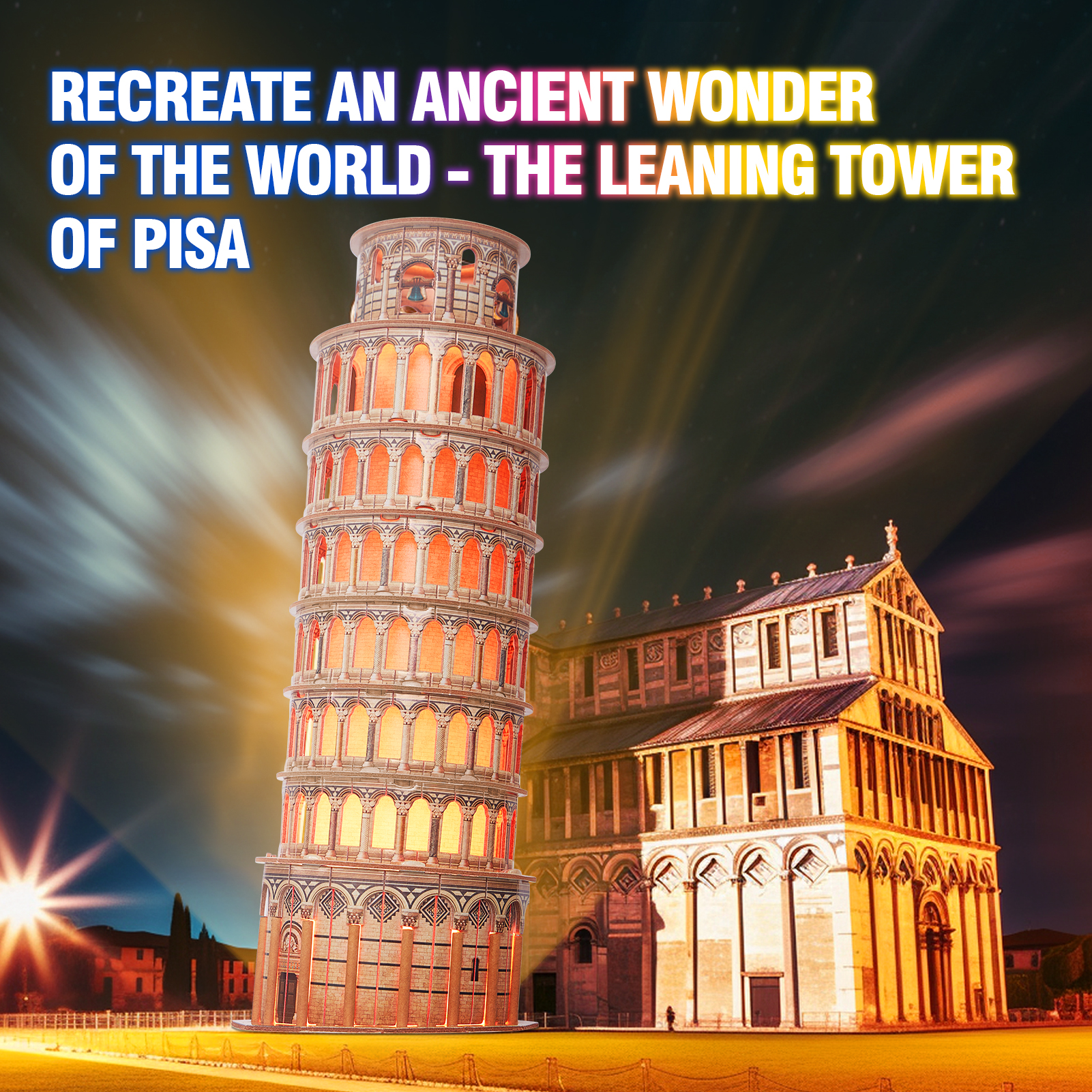 Tower of Pisa Night Edition LED L535h