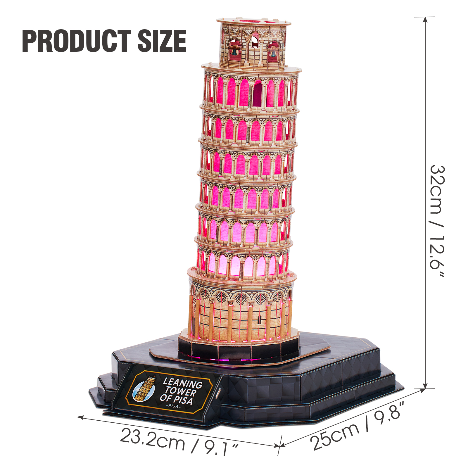 Tower of Pisa Night Edition LED L535h
